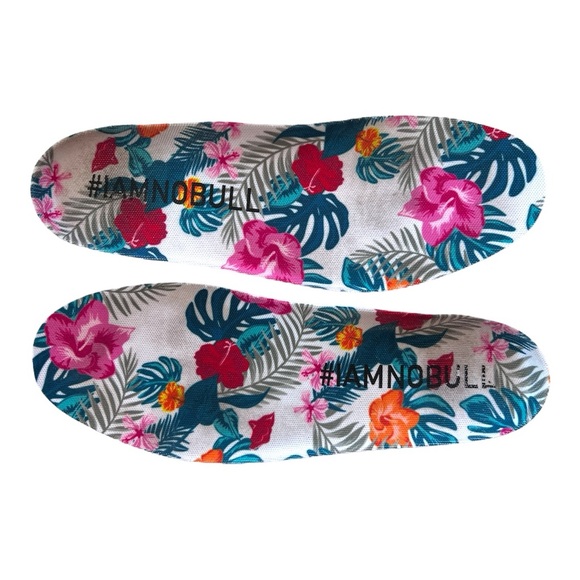 NOBULL Women's Floral White Sneakers - Picture 12 of 14